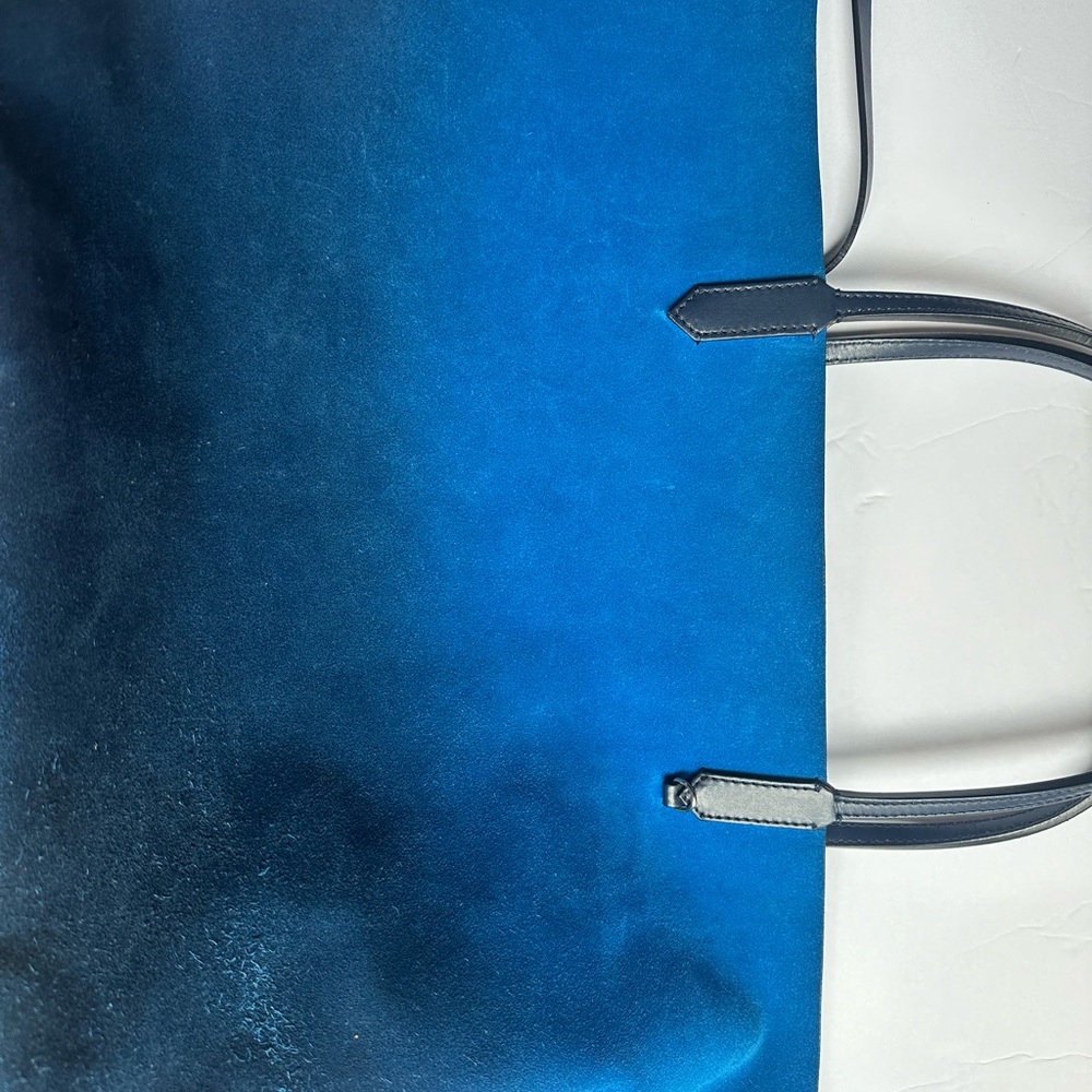 Givenchy Reversible Tote. Silver One Side Cobalt … - image 8